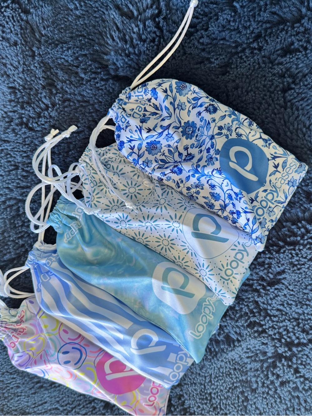 Assorted Blue iPhone 15 Pro Loopy Cases - Picture 2 of 7